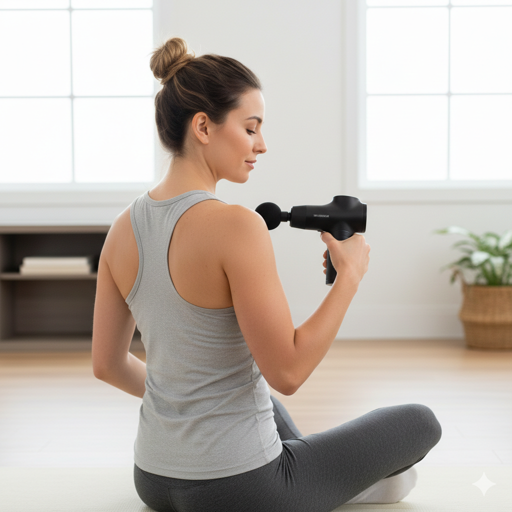 Ultimate Massage Therapy Bundle: 3-Speed Gun & Shiatsu Massager